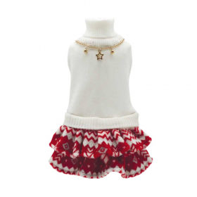 Croci DRESS SNOWFLAKE - коледна рокля Снежинка